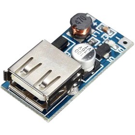 تصویر ماژول رگلاتور افزاینده 5 ولت 600 میلی آمپر USB‏ USB Boost Regulator Module 5V 600mA