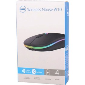 تصویر موس بی سیم شارژی Dell W10 Dell W10 Wireless Mouse