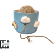 تصویر جا کاموایی سرامیکی رنگین کمان 