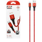 تصویر کابل شارژر میکرو FSP مدل c-50 CABLE CHARGER MICRO FSP