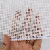 تصویر تور شماره دوزی سایز ۴۵ سانتیمتر رنگ سفید 