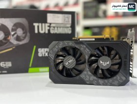 تصویر کارت گرافیک ایسوس TUF GTX1660TI O6G EVO GAMING (دسته دوم) ASUS TUF GEFORCE GTX 1660TI OC 6GB EVO GDDR6 GAMING Graphics Card