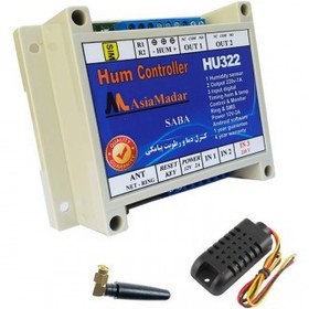 تصویر کنترل پیامکی دما و رطوبت HU32 