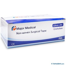 تصویر چسب ضد حساسیت 2.5cm ماژور 