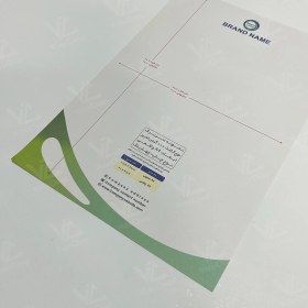 تصویر سربرگ رنگی تحریر 100 گرم 