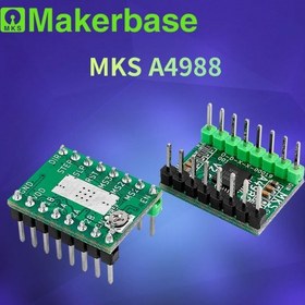 تصویر درایور استپر موتور A4988 سبز (Green) 