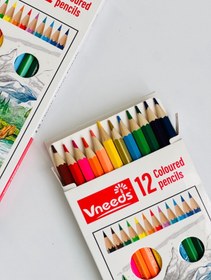 تصویر مداد رنگی ۱۲ رنگ 