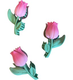 تصویر کلیپس لاله صورتی 