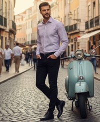 تصویر پیراهن مردانه اسلیم فیت اورجینال 