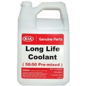 تصویر ضد یخ کولانت کیا چهار لیتری جنیون پارت Kia Coolant Fluid 4 litre