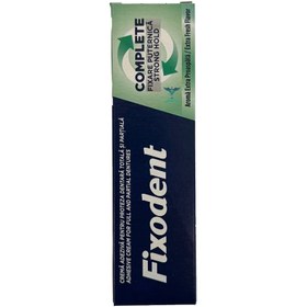 تصویر چسب دندان مصنوعی 