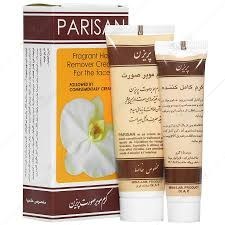 تصویر کرم موبر صورت پریزن مناسب انواع پوست ۲۵ گرم Parisan Fragrant Hair Remover Cream For Face 25g 