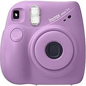 تصویر دوربین Fujifilm Instax Mini 7+، آسان برای کار، قابل حمل، آینه سلفی دستی، دوربین پولاروید، مناسب برای مبتدیان و متخصصان، طراحی شیک و شیک - اسطوخودوس (تجدید شده) Fujifilm Instax Mini 7+ Camera, Easy to Operate, Portable, Handy Selfie Mirror, Polaroid Camera, Perfect for Beginners and Experts, Sleek and Stylish Design - Lavender (Renewed)