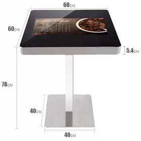 تصویر میز هوشمند کافه SMART TABLE