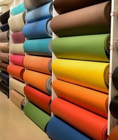 تصویر کف پوش رولی پی وی سی رنگبندی متنوع 