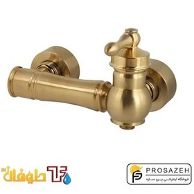 تصویر شیر توالت طوفان فلز مدل اسپارک Tofan Felez Toilet Faucet Spark Model