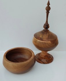 تصویر سرویس پذیرایی چوبی دوتیکه دستساز قابل شستشو Handmade Two-Piece Wooden Reception Bathroom