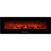 تصویر شومینه برقی LCD طول 160 سانتی متر 160 cm long LCD electric fireplace