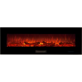 تصویر شومینه برقی LCD طول 160 سانتی متر 160 cm long LCD electric fireplace