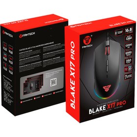 تصویر موس گیمینگ فنتک BLAKE X17 PRO FANTECH BLAKE X17 PRO Macro RGB Gaming Mouse