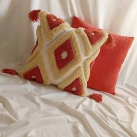 تصویر کوسن بافت مخملی Cushion