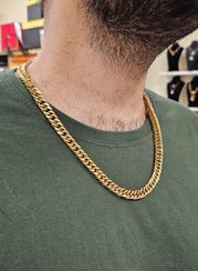 تصویر گردنبند مردانه زنجیری کارتیه 9 میل 