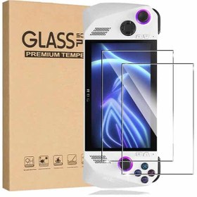 تصویر محافظ فول چسب صفحه نمایشگر راگ الای ضخامت 0.2 میل مدل ROG Ally Tempered HD Glass 