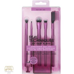 تصویر ست براش پنج عددی چشم ریل تکنیک مدل ۹۱۵۳۴ REAL TECHNIQUES EYE SET BRUSH NO 91534