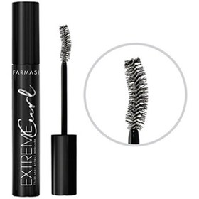 تصویر ریمل فرکننده و پرپشت کننده مدل Extreme Curlحجم 14 میل فارماسی Farmasi Extreme Curl Mascara