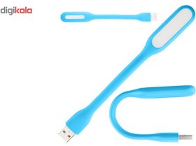 تصویر چراغ LED یو اس بی مدل Flexible USB Light - مشکی 