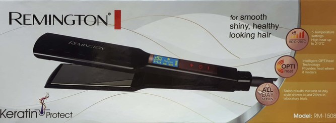 تصویر اتو و حالت دهنده ی مو رمینگتون مدل RM-1508 