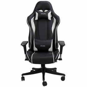 تصویر صندلی گیمینگ آرکانو Gaming Chair ARkano Racing White 