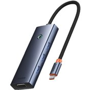 تصویر هاب USB-C ۷ پورت باسئوس مدل B00052803811-01 