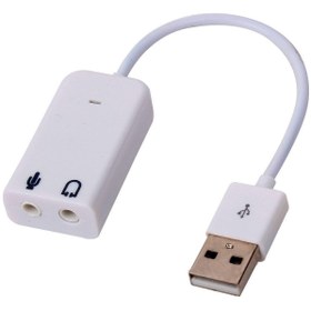 تصویر کارت صدا اکسترنال Apple ا USB Sound Apple USB Sound Apple