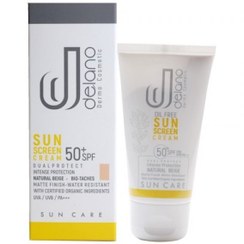 تصویر دلانو کرم ضد آفتاب و ضد لک بایوتچ رنگی بژ طبیعی 50 میل SPF 50 Sunscreen Cream Tinted With SPF50+ Delano