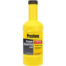 تصویر نشتگیر هیدرولیک فرمان پرستون Prestone® Power Steering Fluid + Stop Leak P/N: AS262Y & AS263Y 