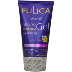تصویر ژل موی سر حالت دهنده قوی اولترا هولد فولیکا FULICA Styling Ultra Hold Gel 150gr