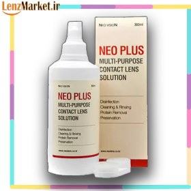 تصویر محلول لنز نئوپلاس چند منظوره (360ML) NEOPLUS 