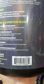 تصویر وی ماسل فارم ام پی Whey musclepharm (MP)