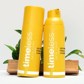 تصویر سرم ویتامین سی 20% تایملس Timeless 20% VITAMIN C + E FERULIC ACID SERUM