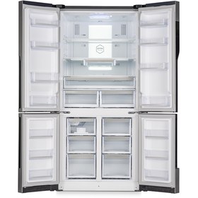 تصویر یخچال فریزر ساید بای ساید لئوکو مدل کوآدرو LEOCO side-by-side Refrigerator Freezer model QUADRO