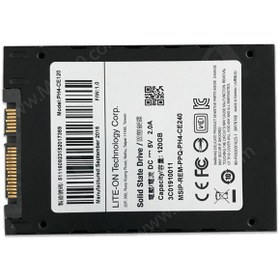 تصویر حافظه لایت آن SSD Lite-On PH4 120GB Stock 