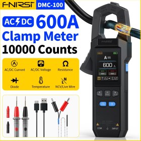 تصویر کلمپ متر دیجیتال FNIRSI مدل DMC100 