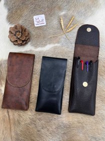 تصویر جامدادی چرم کد 121 