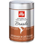 تصویر دانه قهوه ILLY قوطی 250 گرم مدل BRASILE ا illy Espressobohnen Arabica Selection Brasilien 250g illy Espressobohnen Arabica Selection Brasilien 250g
