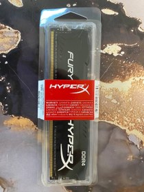 تصویر رم دسکتاپ DDR4 تک کاناله 2400 مگاهرتز CL17 هایپرایکس مدل Fury ظرفیت 4 گیگابایت 