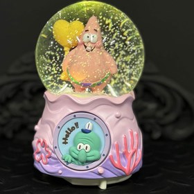 تصویر گوی برفی طرح پاتریک 