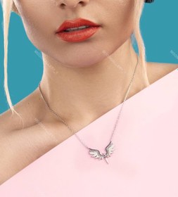 تصویر گردنبند نقره فرشته زنانه GR11 