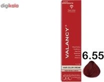 تصویر رنگ موی سری آلبالویی 100میل والانسی RF4 Valancy Hair Color Mahogany Series 100ml