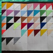 تصویر نمد دو میل رنگی کد 157 سبز Two mil color felt